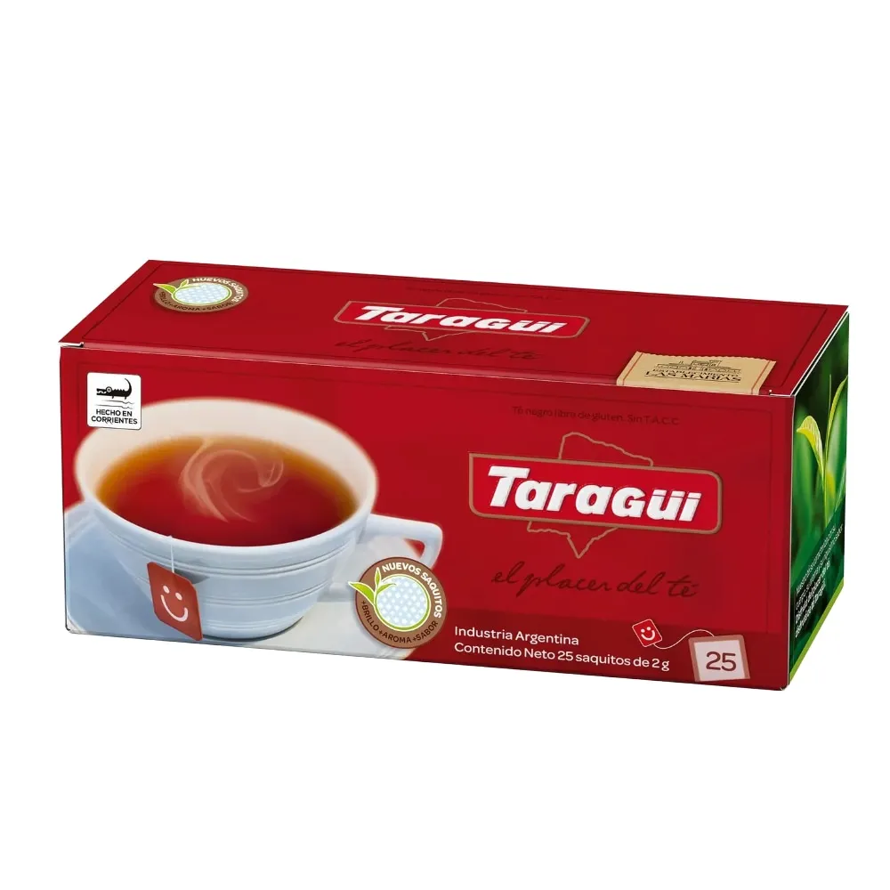 Té en saquitos Taragüi 25u
