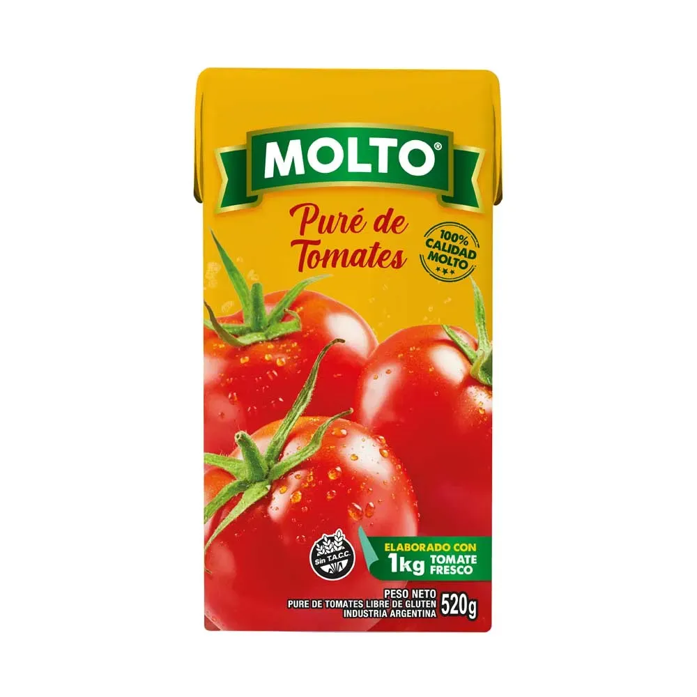 Puré de tomate Molto 520g