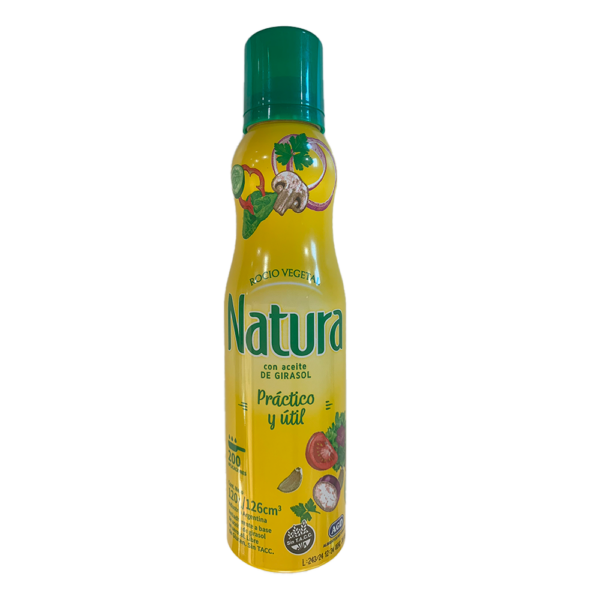 Aceite de Girasol Natura Rocio Vegetal en Aerosol 120g