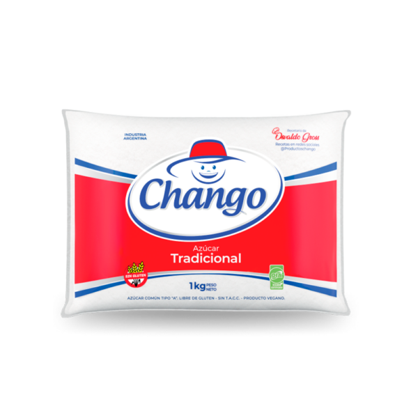 Azucar Común Tipo A Tradicional Chango 1kg