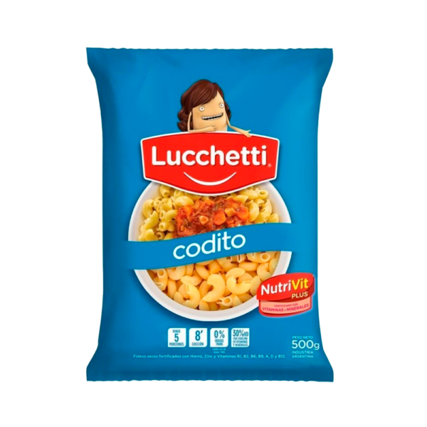 Fideo Codito Lucchetti 500g