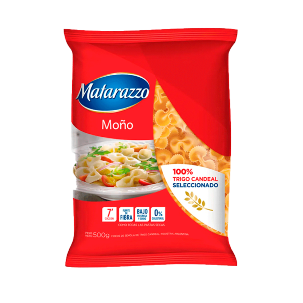 Fideo Moños Matarazzo 500g