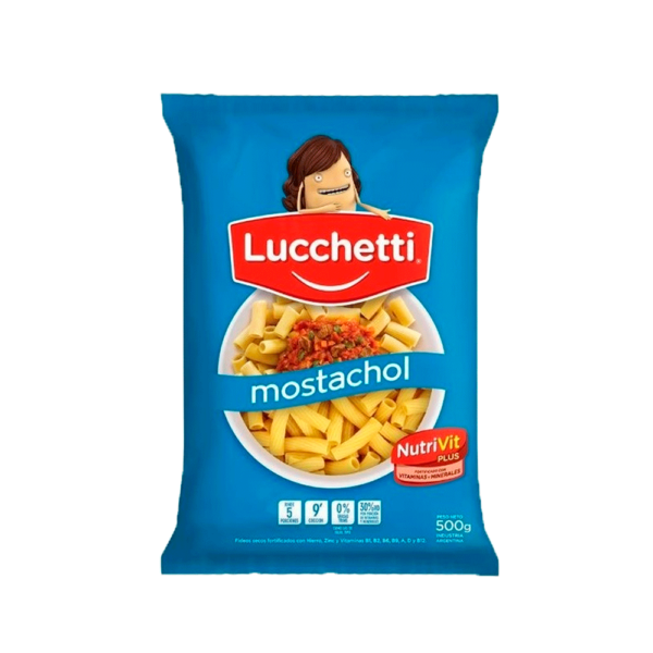 Fideo Mostachol N 52 Lucchetti 500g