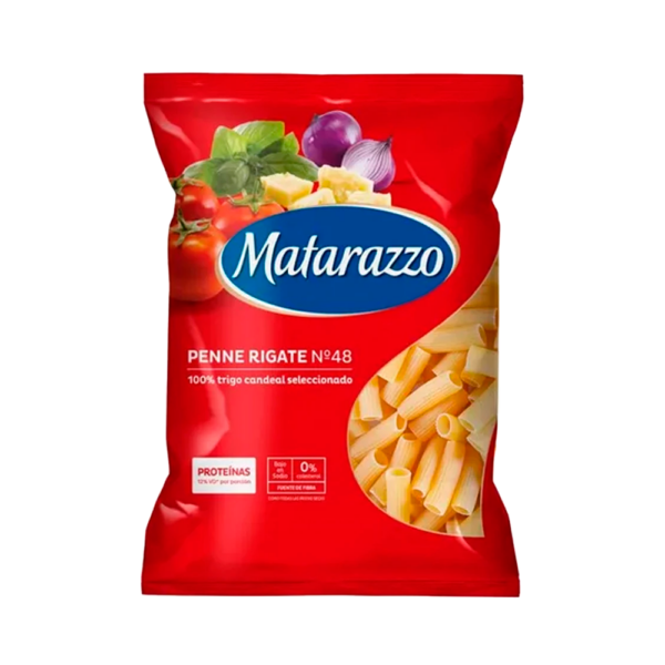 Fideo Penne Rigatte N 48 Matarazzo 500g