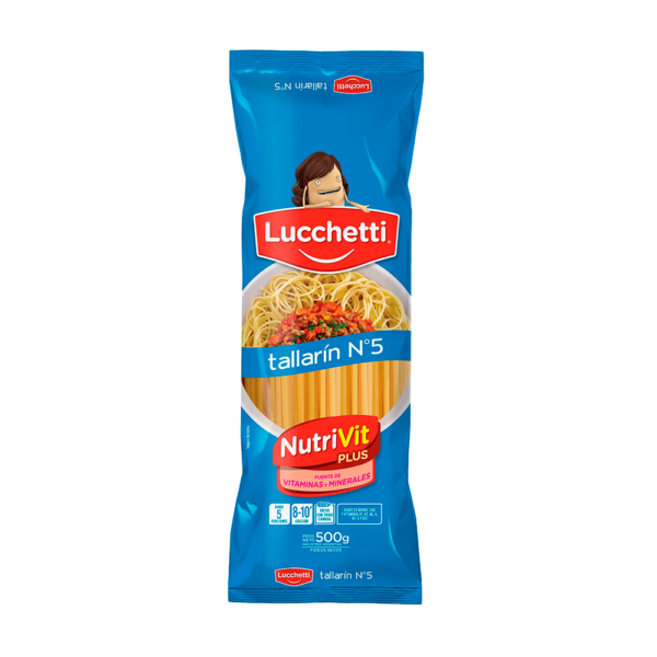 Fideo Tallarín N 5 Lucchetti 500g