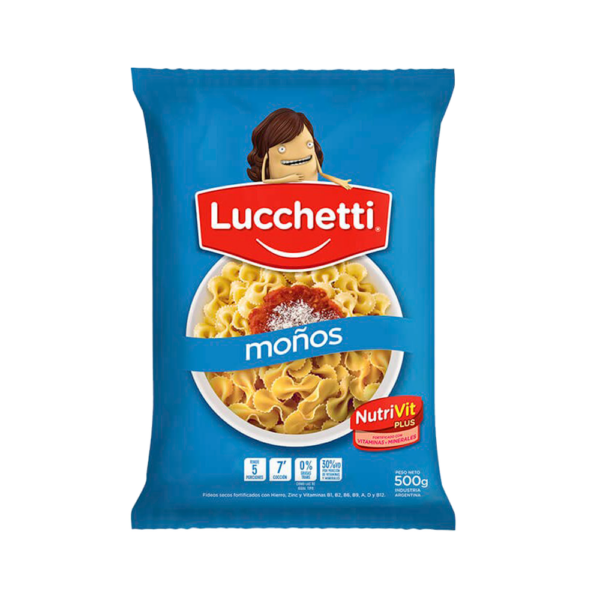 Fideo Moños Lucchetti 500g