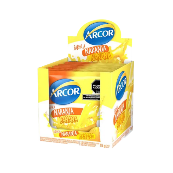 Jugo en Polvo Arcor sabor Naranja Banana