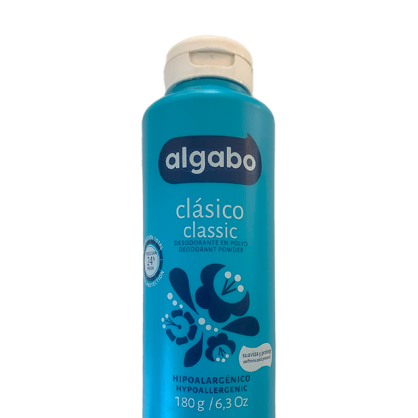 Talco Desodorante Algabo Clásico 180g