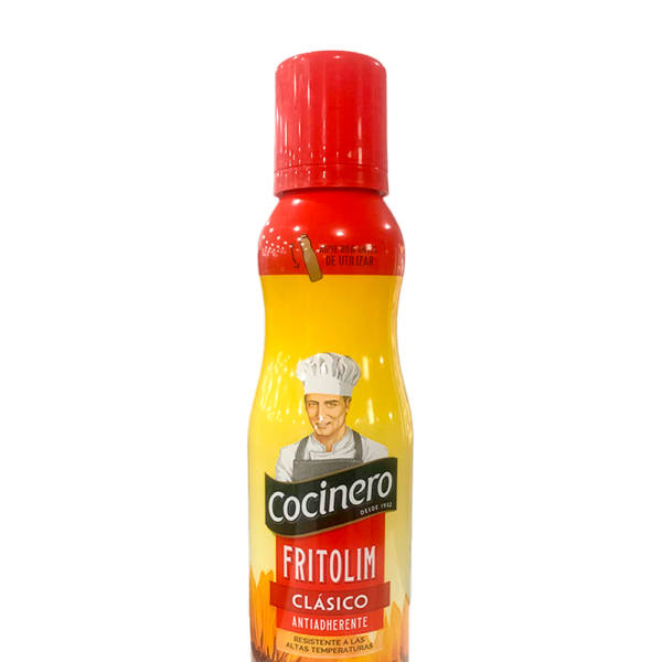 Aceite Fritolim Cocinero Clásico en Aerosol 120g