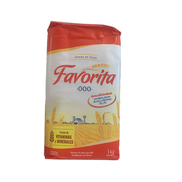 Harina de Trigo 000 Favorita 1k