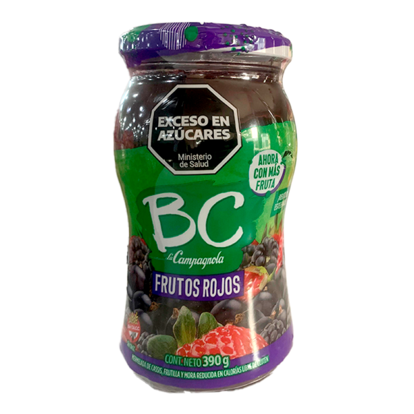 Mermelada La Campanola Frutos Rojos 454g