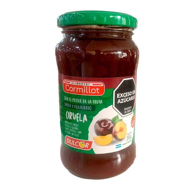 Mermelada Dulcor Cormillot Ciruela 390g