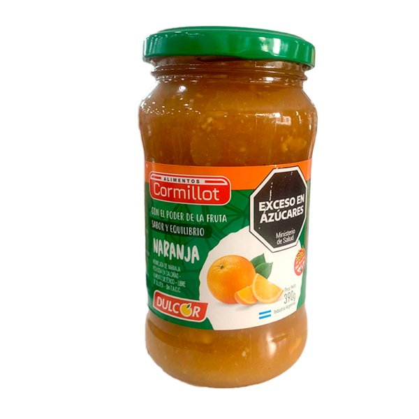 Mermelada Dulcor Cormillot Naranja 390g
