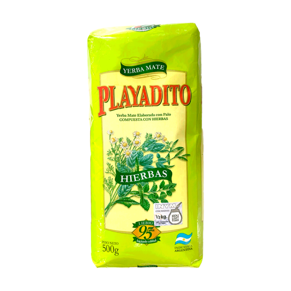 Yerba Mate Playadito Hierbas 500gr
