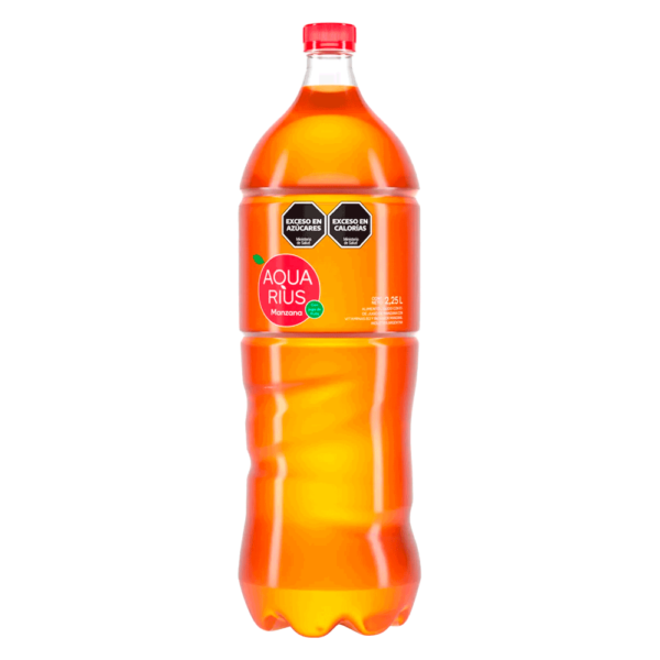 Agua Saborizada Aquarius Manzana 2,25LTS