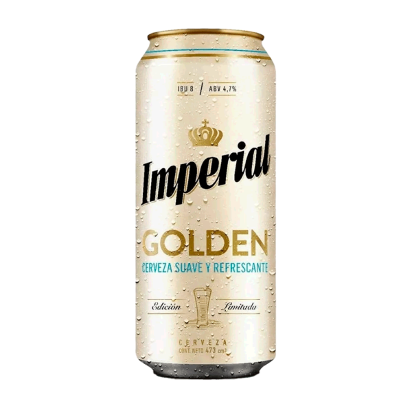Cerveza Imperial Golden 473ml