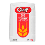 Harina OKEY 000 Tres Ceros 1kg