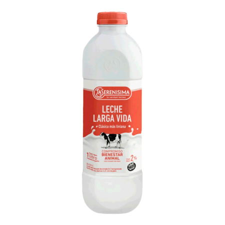 Leche Entera La Serenísima UAC Clásica 3% 1 lt