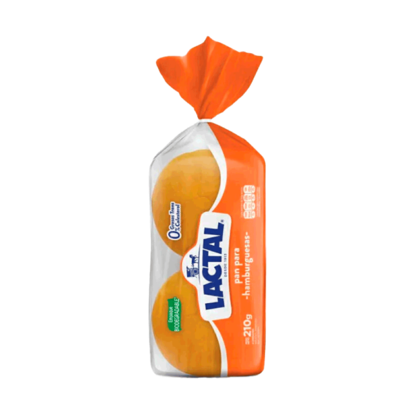 Pan Lactal para hamburguesa 210 gr