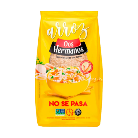 Arroz No se Pasa Dos Hermanos 1 kg
